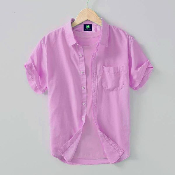 Half Sleeve Cotton Shirt - Image 4