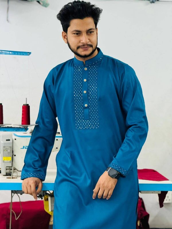 Sequence Embroidery Panjabi - Image 3