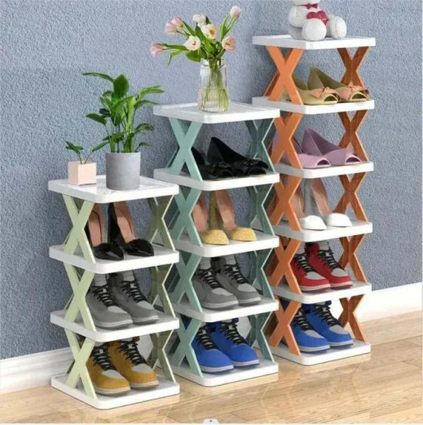 Portable 5 Layer Shoe Rack - Image 2