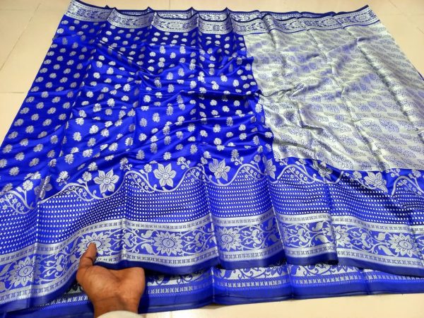 Soft silk Katan Sari - Image 2